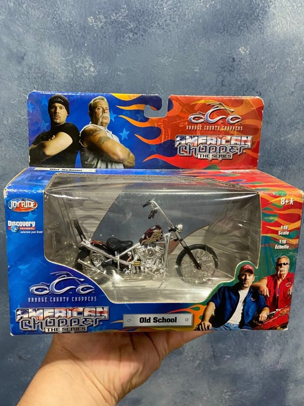 American Chopper - Old School Bike 1:18 Scale